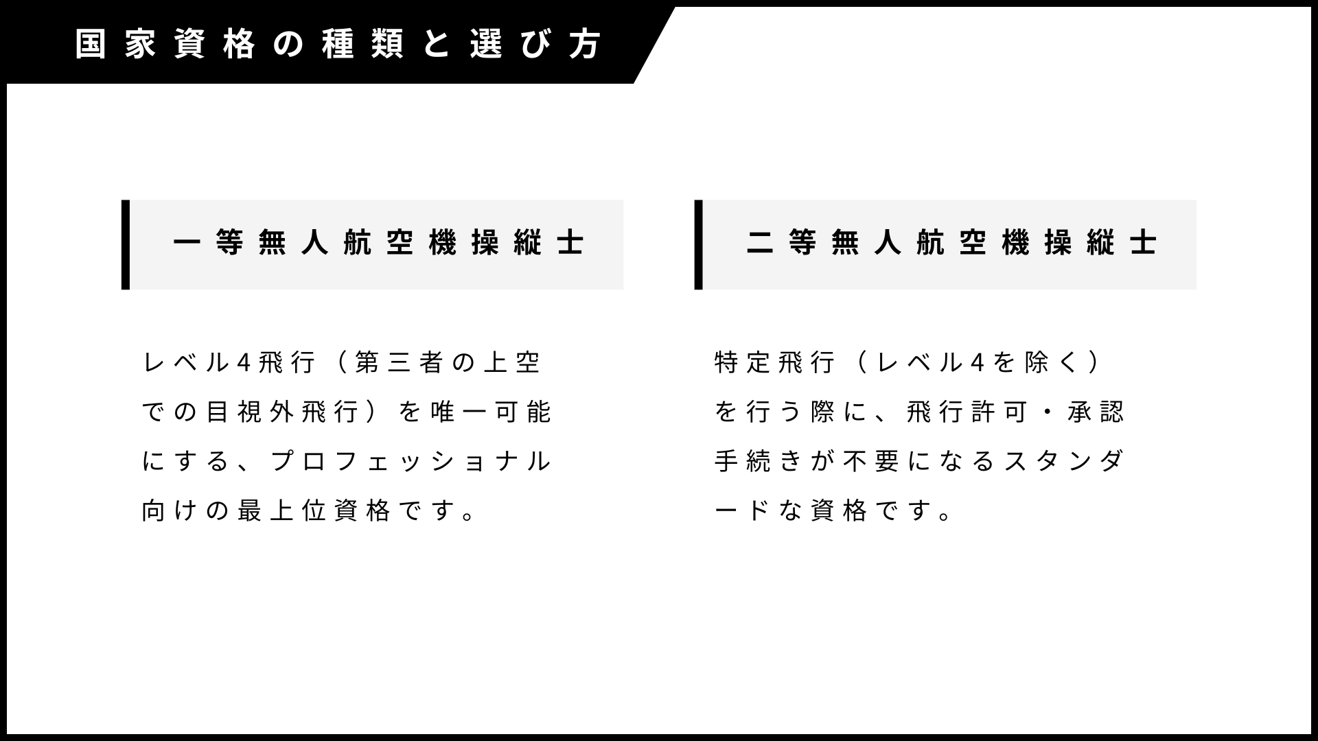 国家資格の種類と選び方