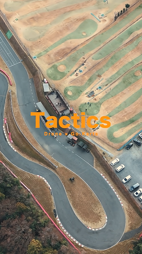 ゴーカート×ドローン撮影会 制作実績 画像4