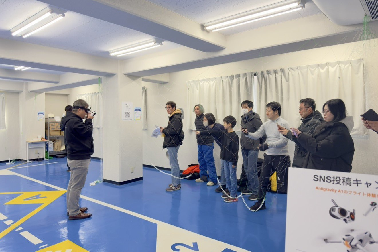 Antigravity体験イベントの様子 画像2