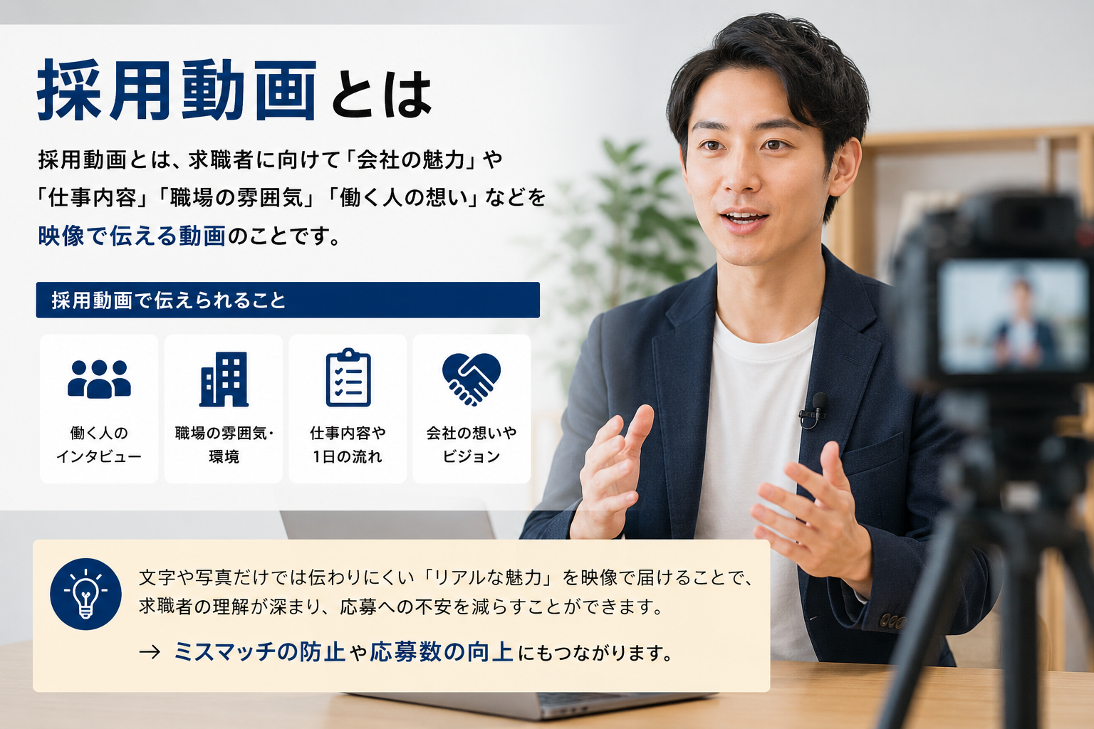 採用動画とは